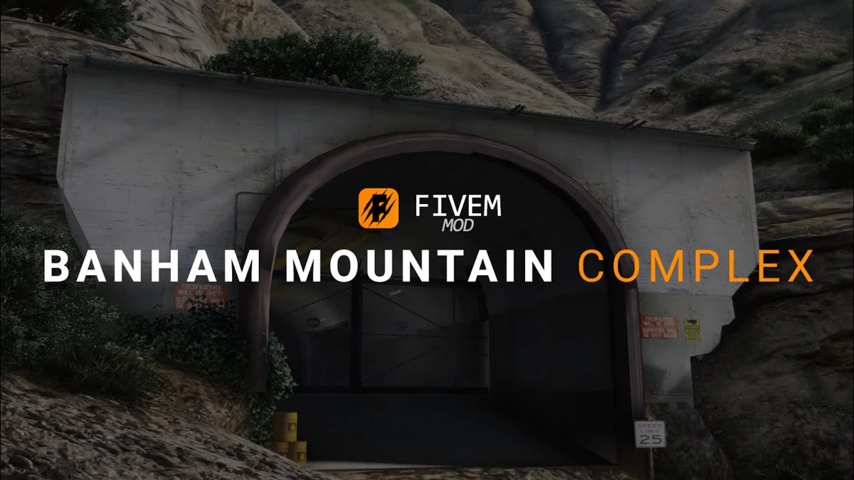 Banham Mountain Complex MLO – Fully Open Source FiveM Bunker Interior
